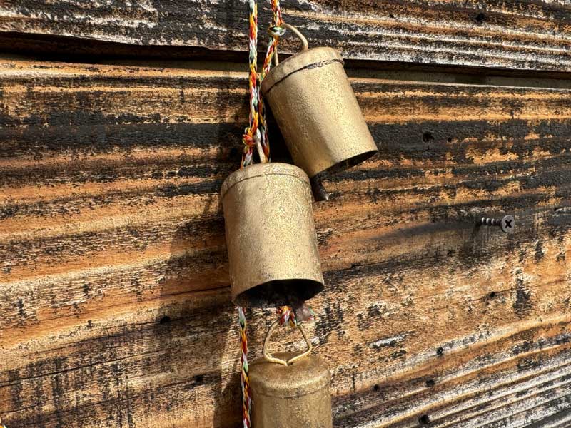 India Hanging Bell 120cm�A�C���h�̃n���h���C�h���̃n���M���O�x���A�h�A�x���A�h�A�`���C��10pcs