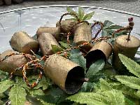 India Hanging Bell 120cm�A�C���h�̃n���h���C�h���̃n���M���O�x���A�h�A�x���A�h�A�`���C��10pcs