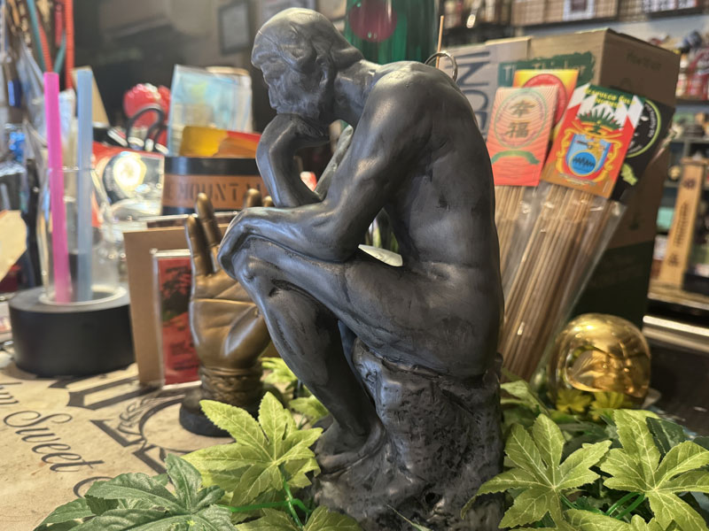 THE THINKER by Rodin@Incense Bottle _̍llAUEVJ[ Z~bN̂