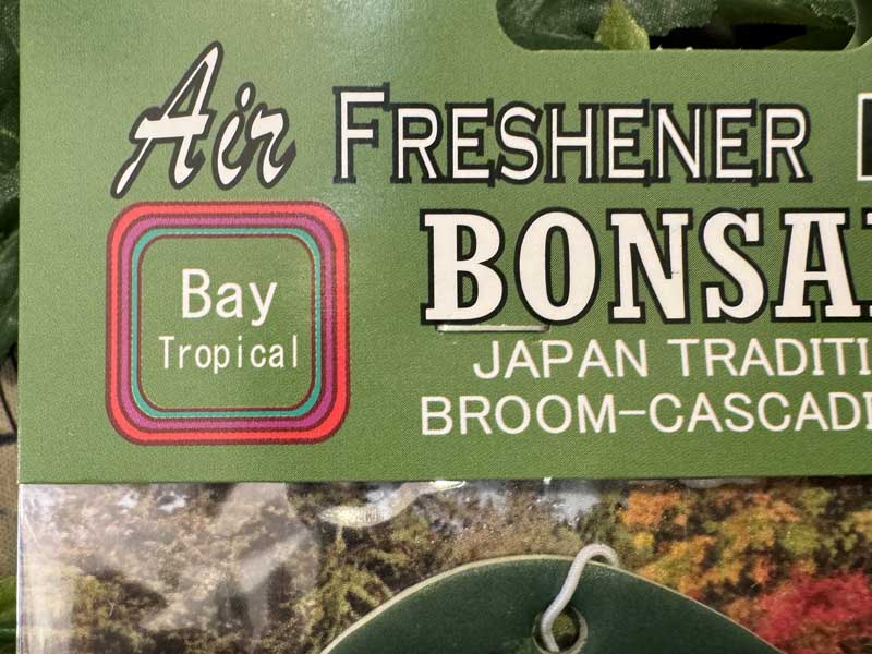US AIR FRESHENER/BONSAI-TREE AIR FRESHENER ~̓GA[tbVi[