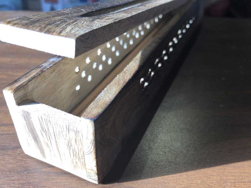 Mango Wood Incense Stand & Incense Case �}���S�[�E�b�h�̂�������&�������� 