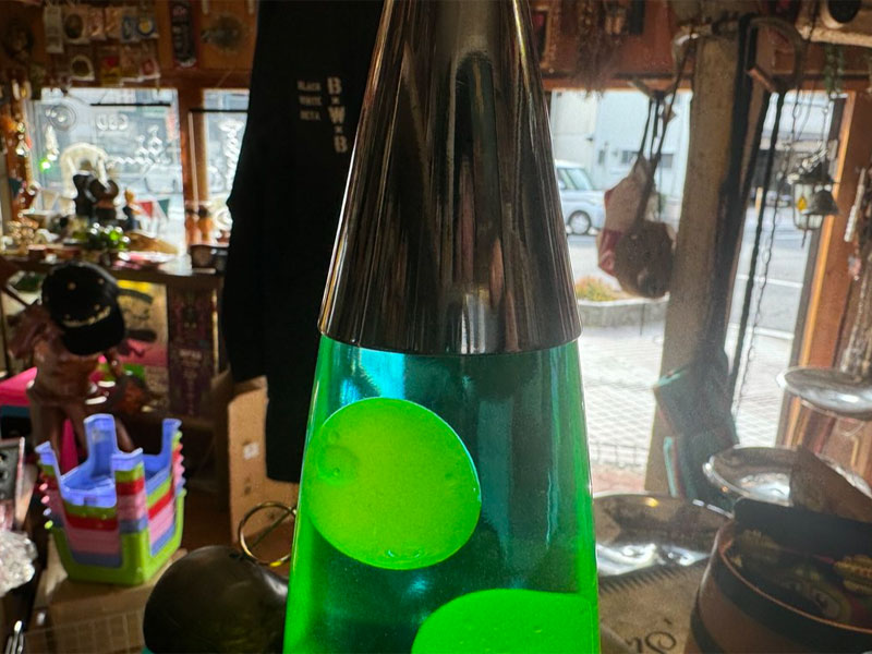 1960's Vintage ROCKET LAVA LAMP�A1960�N�� ���B���e�[�W�� ���o�����v ���o���C�g�@�T�C�P�ȃC���e���A