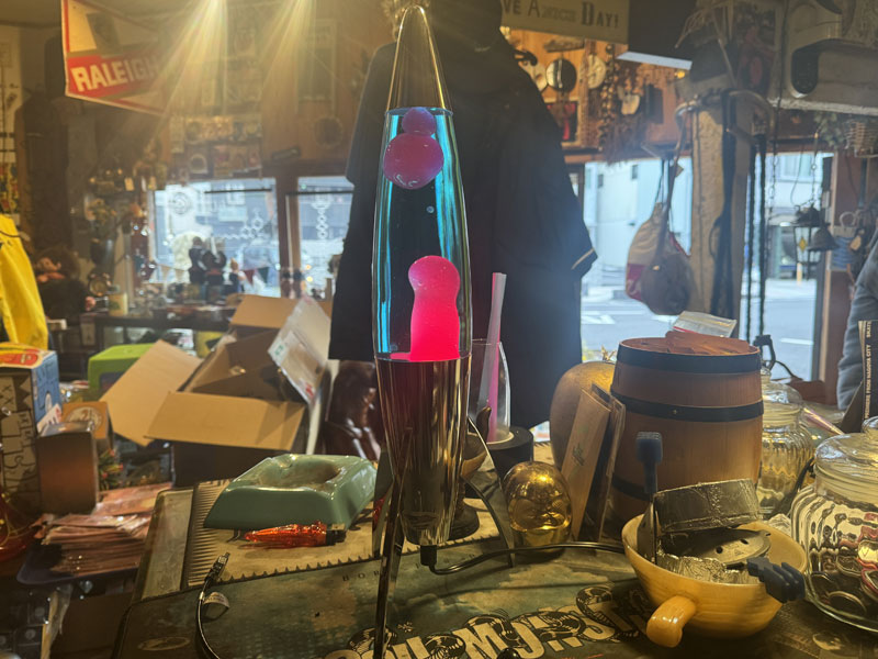1960's Vintage ROCKET LAVA LAMP�A1960�N�� ���B���e�[�W�� ���o�����v ���o���C�g�@�T�C�P�ȃC���e���A