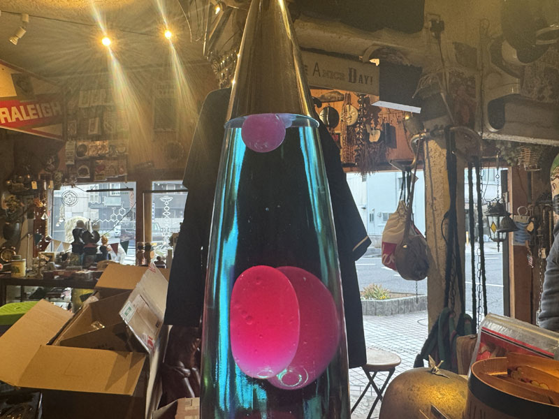 1960's Vintage ROCKET LAVA LAMP�A1960�N�� ���B���e�[�W�� ���o�����v ���o���C�g�@�T�C�P�ȃC���e���A