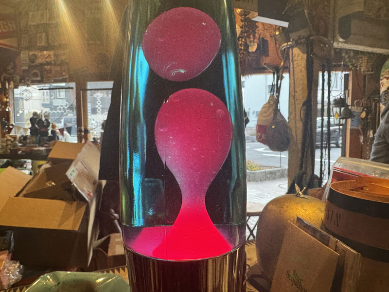 1960's Vintage ROCKET LAVA LAMP�A1960�N�� ���B���e�[�W�� ���o�����v ���o���C�g�@�T�C�P�ȃC���e���A