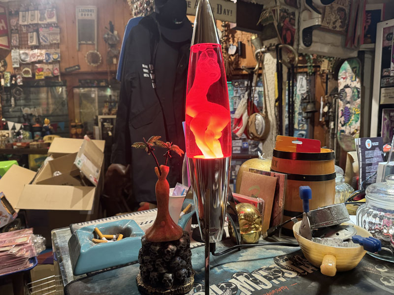 1960's Vintage ROCKET LAVA LAMP�A1960�N�� ���B���e�[�W�� ���o�����v ���o���C�g�@�T�C�P�ȃC���e���A