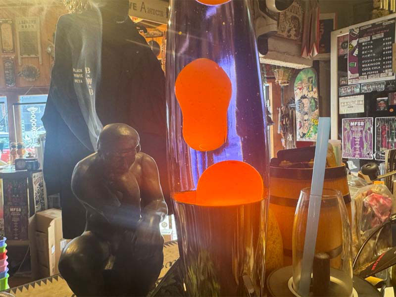 1960's Vintage ROCKET LAVA LAMP�A1960�N�� ���B���e�[�W�� ���o�����v ���o���C�g�@�T�C�P�ȃC���e���A