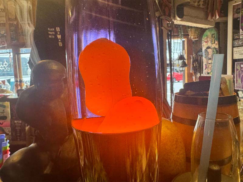 1960's Vintage ROCKET LAVA LAMP�A1960�N�� ���B���e�[�W�� ���o�����v ���o���C�g�@�T�C�P�ȃC���e���A