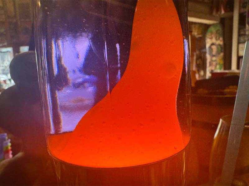 1960's Vintage ROCKET LAVA LAMP�A1960�N�� ���B���e�[�W�� ���o�����v ���o���C�g�@�T�C�P�ȃC���e���A