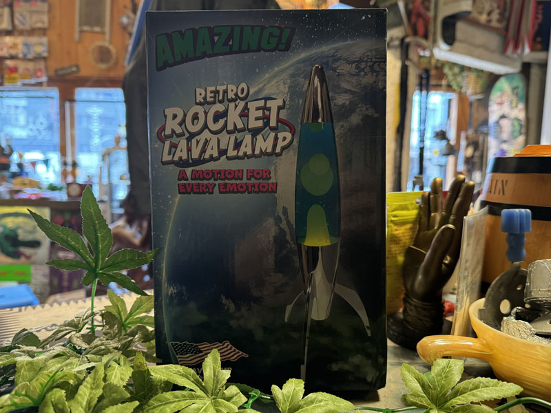 1960's Vintage ROCKET LAVA LAMP�A1960�N�� ���B���e�[�W�� ���o�����v ���o���C�g�@�T�C�P�ȃC���e���A