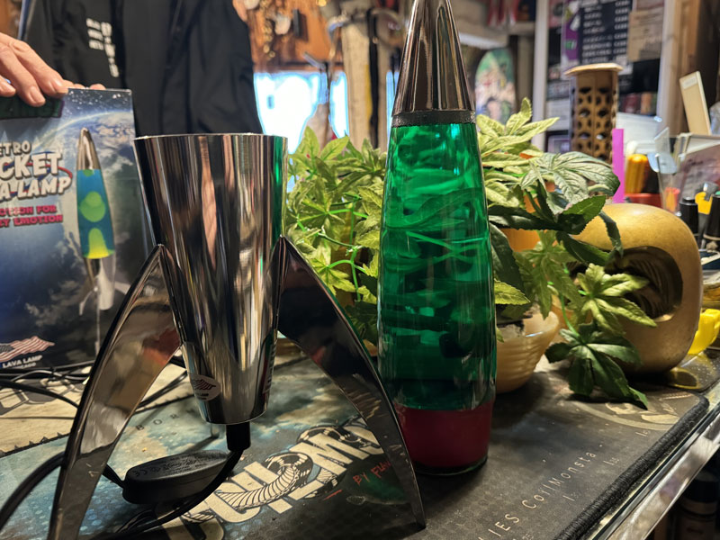 1960's Vintage ROCKET LAVA LAMP�A1960�N�� ���B���e�[�W�� ���o�����v ���o���C�g�@�T�C�P�ȃC���e���A