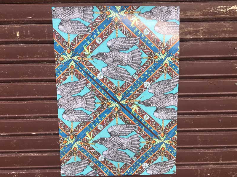 ABRAXAS COFFEESHOP Poster/ アムステルダムのコーヒーショップ アブラクサスのポスター