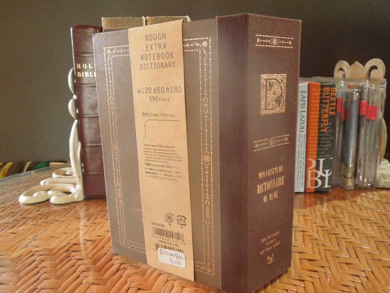 �V�i �Â��p��̎����̂悤�ȃf�U�C���̔����̃m�[�g592 Pages�ARough Extra Note Book Dictionay