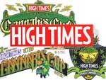 HIGH TIMES�ACANNABIS CUP Stickers�A�n�C�^�C���Y �J���i�r�X�J�b�v�@�X�e�b�J�[