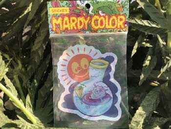 MARDY COLOR Stickers/04-Chill Bong Hologram