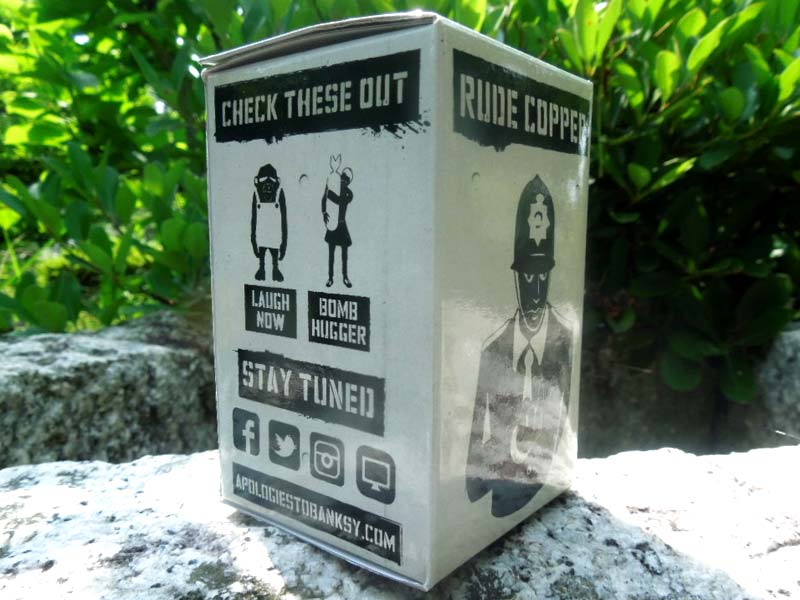 APOLOGIES TO BANKSY /RUDE COPPER@4inch Blind box oNV[ tBMA