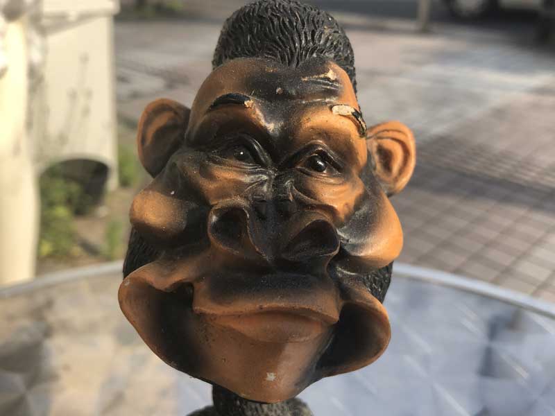 Used US Toy Gorilla Bobbing Head Doll アメリカで購入した中古のゴリラの首振り人形