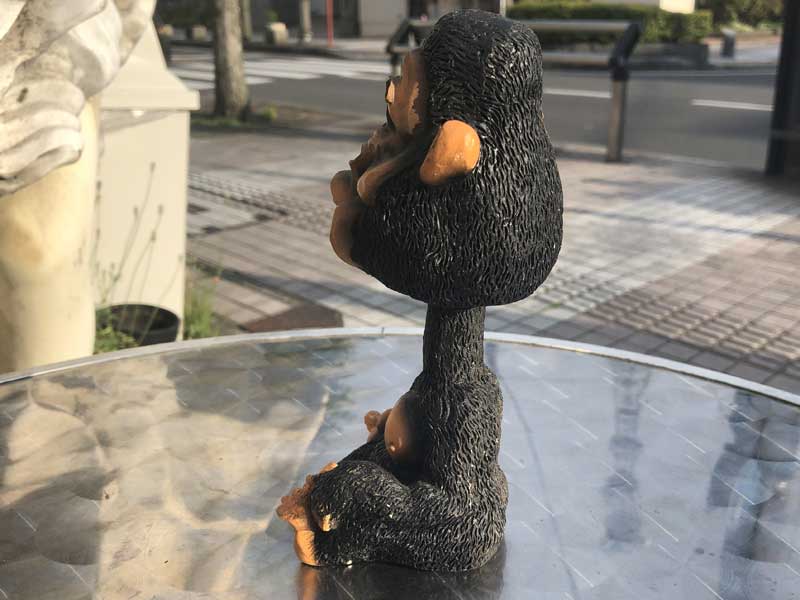 Used US Toy Gorilla Bobbing Head Doll アメリカで購入した中古のゴリラの首振り人形
