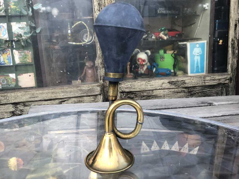 サイクルワーラー（人力自転車)のラッパ、ホーン ! 自転車のベル代わりにも！