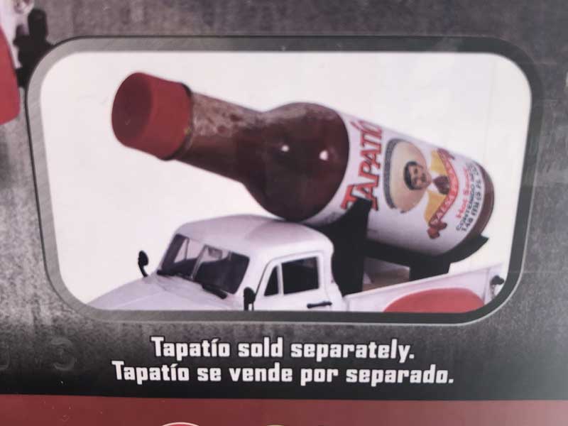 JADATOYS 1/24 TAPATIO 1953 Chevrolet Pickup Truck w/Tapatio Charro Man タパティオ シェビー ミニカー
