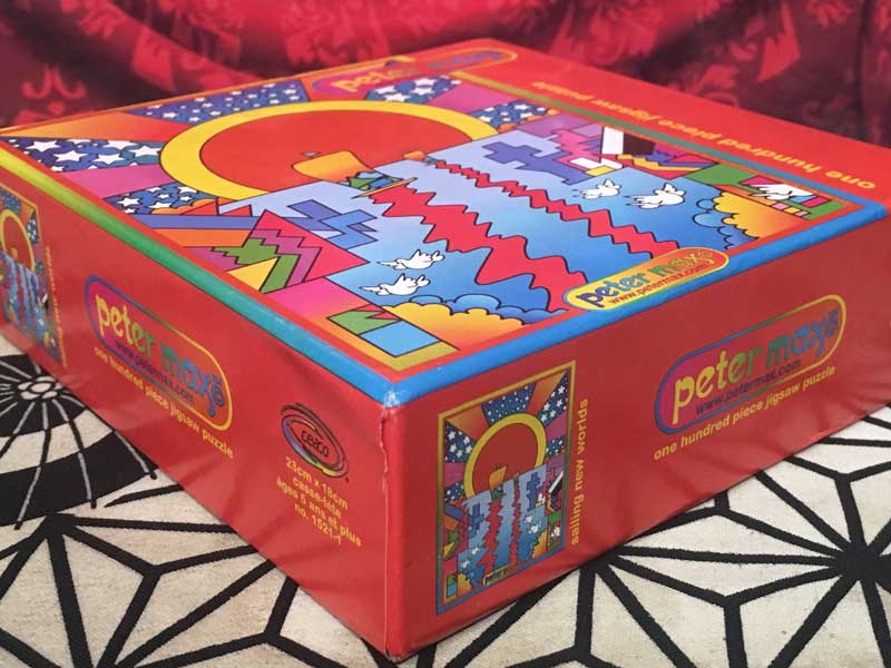 Vintage Deadstock Peter Max Puzzle、新品未開封 ピーターマックス サイケデリックアート パズル