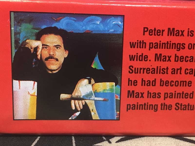 Vintage Deadstock Peter Max Puzzle、新品未開封 ピーターマックス サイケデリックアート パズル