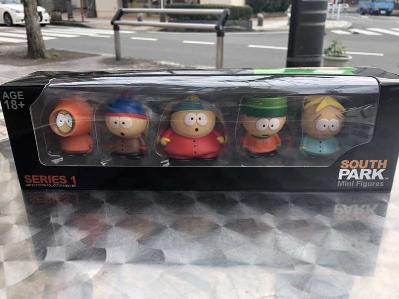 SOUTH PARK Mini Figure Set サウスパーク ミニフィギュア 5体セット