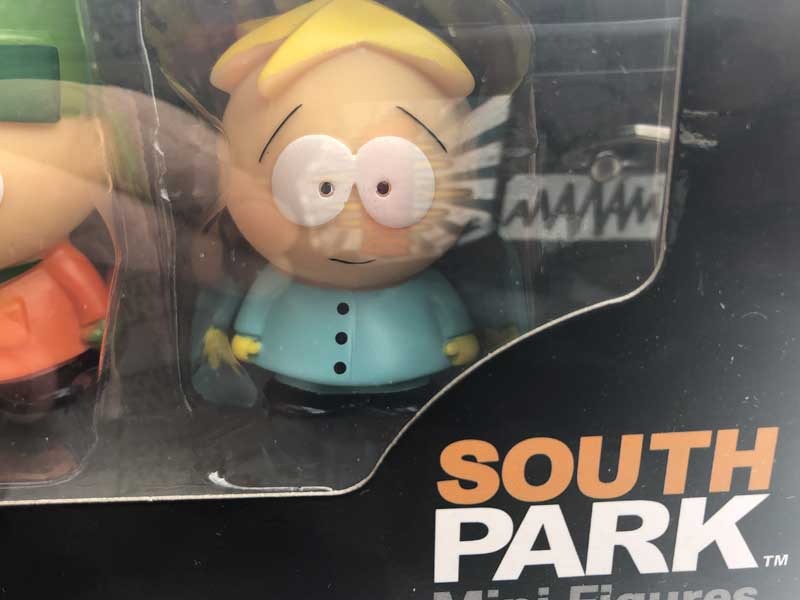 SOUTH PARK Mini Figure Set サウスパーク ミニフィギュア 5体セット